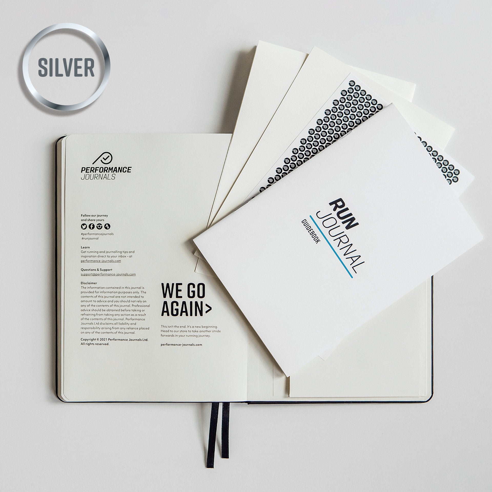 The Run Journal Silver package